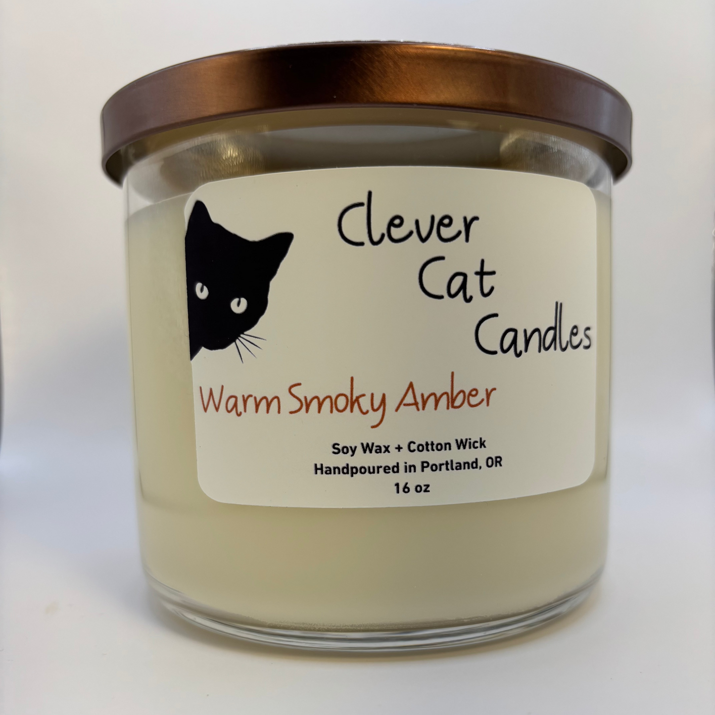 Warm Smoky Amber