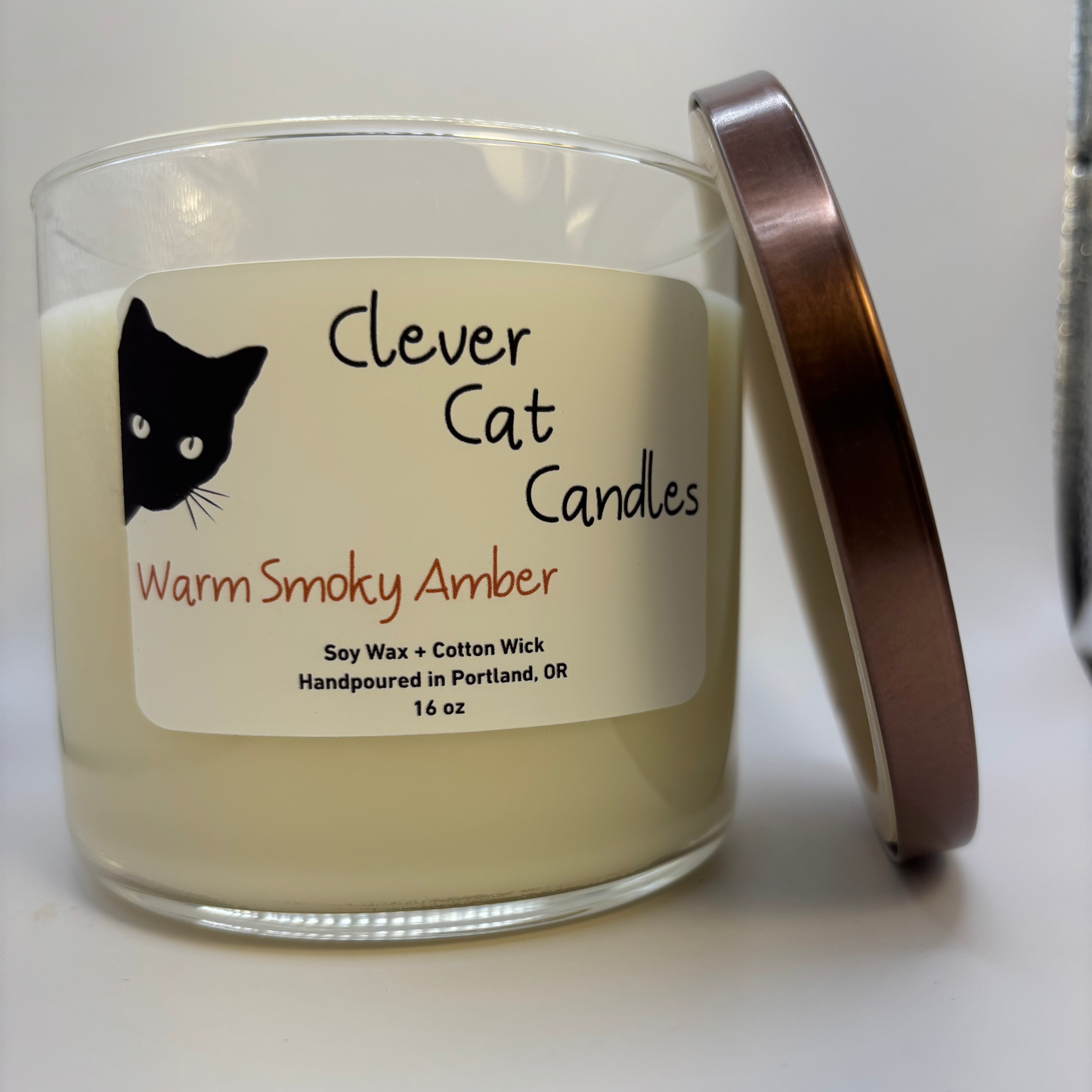 Warm Smoky Amber